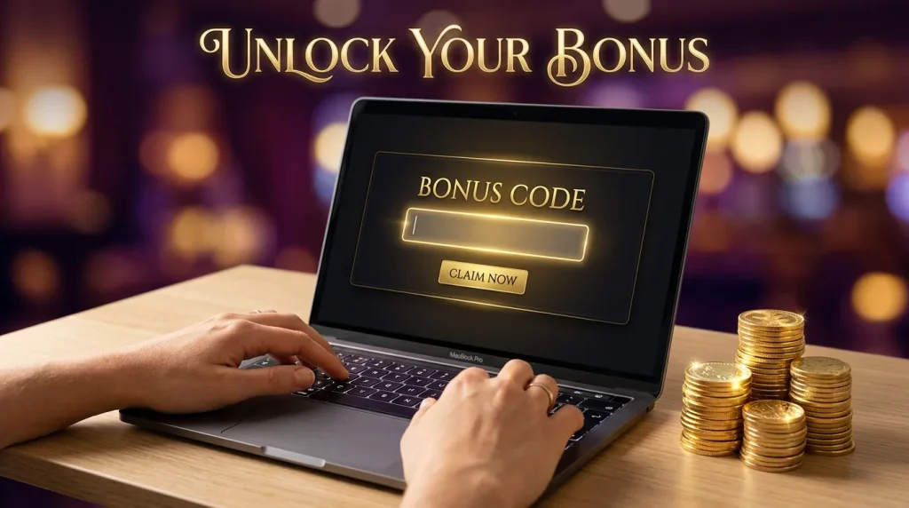 Sweepstakes casino bonus code with gold coins reward